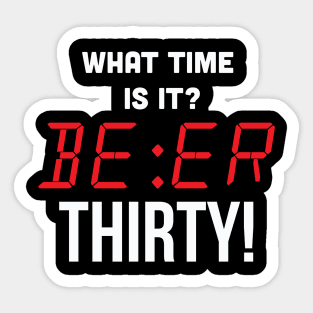 Beer Time Sticker